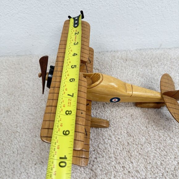 Heritage Mint Sopwith Schneider VF06 1914 British Seaplane Wooden Model VTG 1999 - Picture 8 of 8